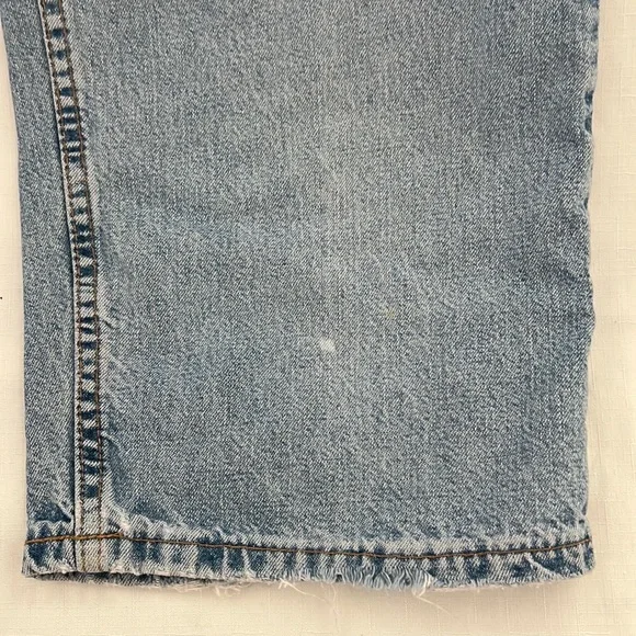 Leviโs~True Vintage~High Rise Wide Leg / Rare White Tab 965 - Picture 10 of 11